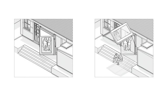 Plugin modular system, prefab architecture, prefab, The Dashilar Project, People's Architecture Office, green architecture, urban renewal, urban regeneration, prefab panels, China, Beijing