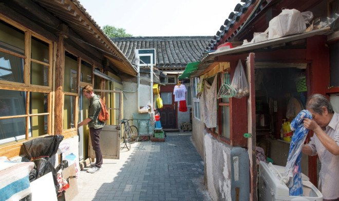 Plugin modular system, prefab architecture, prefab, The Dashilar Project, People's Architecture Office, green architecture, urban renewal, urban regeneration, prefab panels, China, Beijing