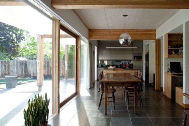 Passivhaus, Mole Architects, Cavendish Avenue house, Cavendish Avenue house by Mole Architects, solar heat gain, external sail shades, ground source heat pump, passive solar, passive solar home, energy efficient architecture, green architecture,