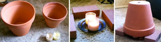DIY, How-to, diy, how to, how-to, How To, space heater, heater, flower pot heater, flowerpot heater, terracotta pot