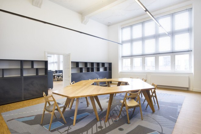 BK Architecten, TU Delft, green renovation, library renovation, ventilation system, acoustic performance, KREUK architectuur, Stephanie Gieles interieurontwerp, built-in furniture