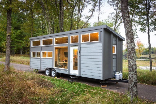 ESCAPE Traveler, ESCAPE Traveler XL, ESCAPE Homes, cedar lap siding, low e windows, composting toilet, solar power system, gray water system, rainwater collection system, tiny home, tiny home on wheels, portable tiny home,