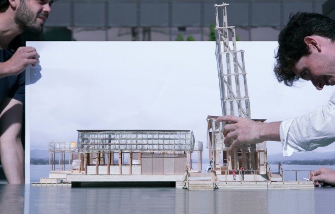 ETH Zurich, ETH Studio Emerson, Pavillon of Reflections, architecture, floating architecture, sustainable architecture, Manifesta 11, 6a Architects, student design, green design, floating cities, floating design, Studio Tom Emerson