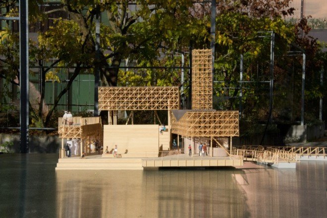 ETH Zurich, ETH Studio Emerson, Pavillon of Reflections, architecture, floating architecture, sustainable architecture, Manifesta 11, 6a Architects, student design, green design, floating cities, floating design, Studio Tom Emerson