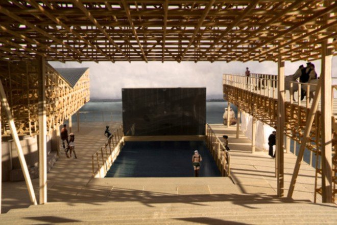 ETH Zurich, ETH Studio Emerson, Pavillon of Reflections, architecture, floating architecture, sustainable architecture, Manifesta 11, 6a Architects, student design, green design, floating cities, floating design, Studio Tom Emerson