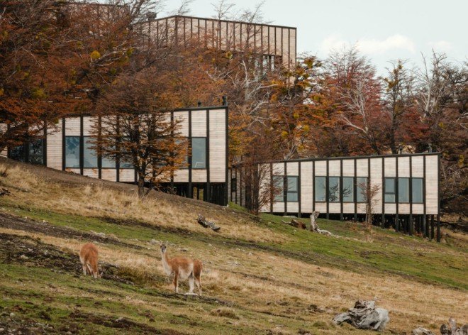 Felipe Assadi Architects, Awasi Hotel, Torres del Paine National Park, Patagonia hotels, timber hotels, timber cabins, Lake Sarmiento, Lake Sarmiento cabins, beech wood, wooden cabins, patagonia cabins, green design, wooden hotels, sustainable design