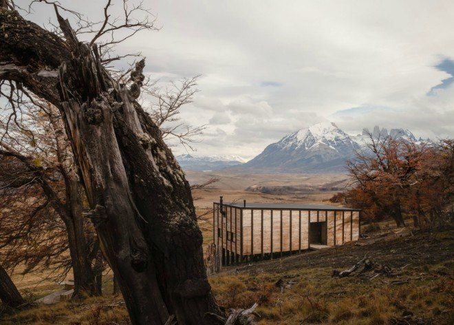 Felipe Assadi Architects, Awasi Hotel, Torres del Paine National Park, Patagonia hotels, timber hotels, timber cabins, Lake Sarmiento, Lake Sarmiento cabins, beech wood, wooden cabins, patagonia cabins, green design, wooden hotels, sustainable design