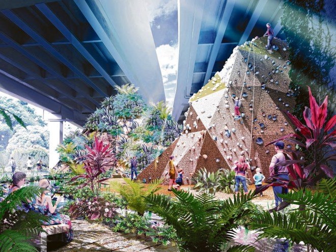 Nikkei Sekkei, rails to trails, Singapore, Rail Corridor Singapore, Urban Redevelopment Authority, Lines of Life by Nikken Sekkei, Tierra Design, Arup Singapore, linear park,