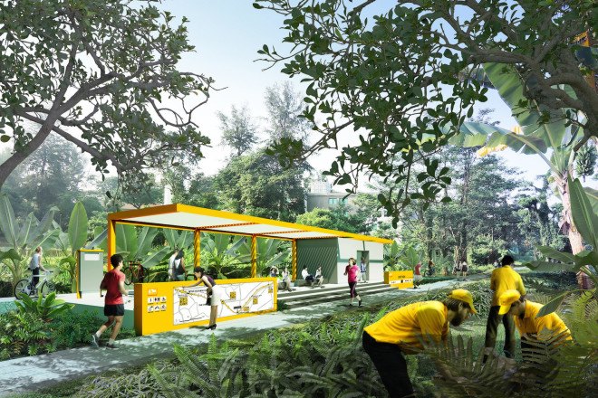 Nikkei Sekkei, rails to trails, Singapore, Rail Corridor Singapore, Urban Redevelopment Authority, Lines of Life by Nikken Sekkei, Tierra Design, Arup Singapore, linear park,