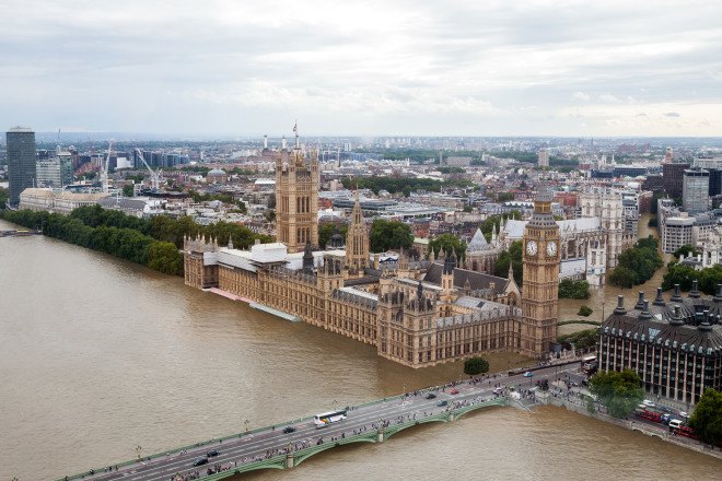 sea level rise, climate central, climate change, London, Shanghai, Mubmai, Rio de Janiero, Durban, New York City,