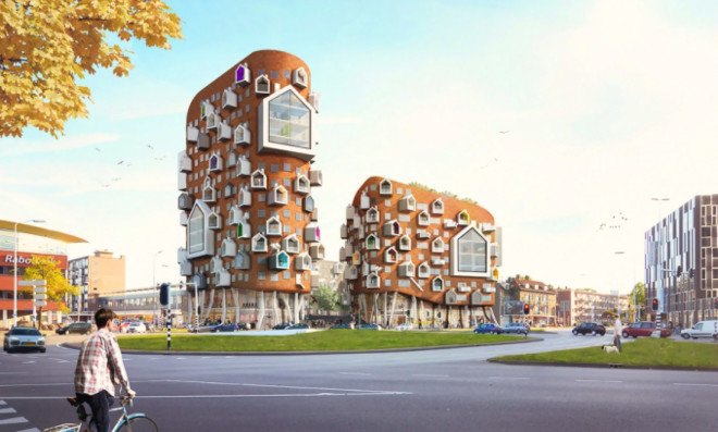 Maarten Bass, Van Aken Architecten, Eindhoven, De Bakermat, the sketch, House Up, dutch architecture, Dutch Design Week 2015, green design, dutch design, sustainable design, commercial architecture, SDK Real Estate, 4th ugliest place in Holland