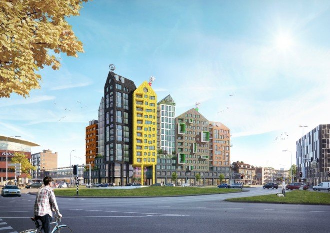 Maarten Bass, Van Aken Architecten, architecture, Eindhoven, De Bakermat, the sketch, House Up, dutch architecture, Dutch Design Week 2015, green design, dutch design, sustainable design, commercial architecture, SDK Real Estate