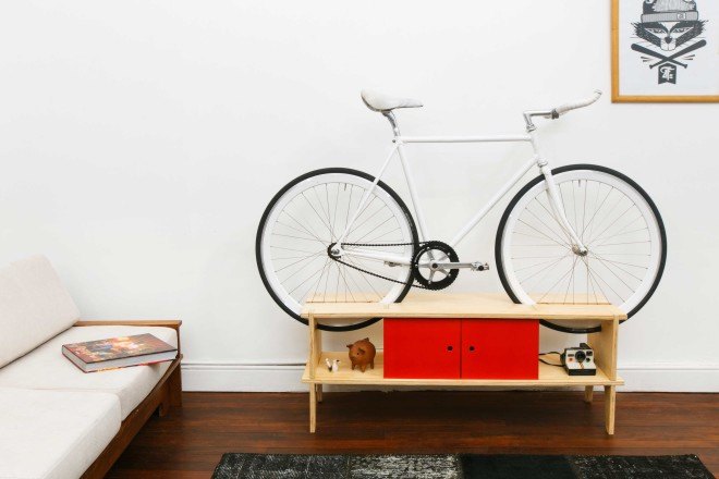 Manuel Roseel, furniture bike rack, Chol1, Chile, multifunctional furniture, bikes safe, bikes design, bike rack,