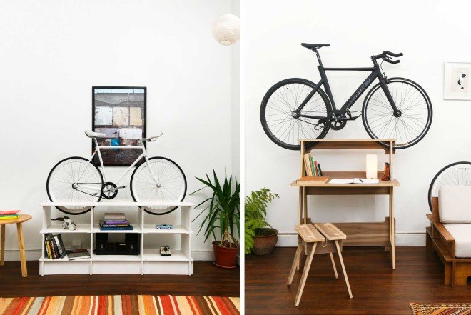 Manuel Roseel, furniture bike rack, Chol1, Chile, multifunctional furniture, bikes safe, bikes design, bike rack,