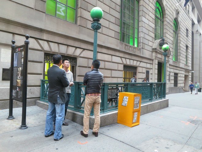 Debbie Ullman, New York Compost Project, composting and recycling in nyc, nyc composting, composting boxes, composting newspaper boxes, Organics Collection program, nyc food waste, food composting nyc, nyc composting programs, green design, urban design, city parks, city gardens