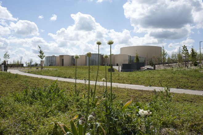 plan 01 architects, plan 01, amiens crematorium, crematorium, takuji shimmura, laure vasconi, funeral home, french architecture, funeral architecture, concrete, daylighting