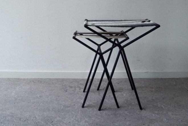 Dutch Design Week 2015, Dutch Design Week, Studio Nienke Hoogvliet, Nienke Hoogvliet, RE-SEA ME, RE-SEA ME by Studio Nienke Hoogvliet, fish leather, ocean waste, plastic waste, salmon skin, recycled salmon skin, recycled fish skin, fish skin leather