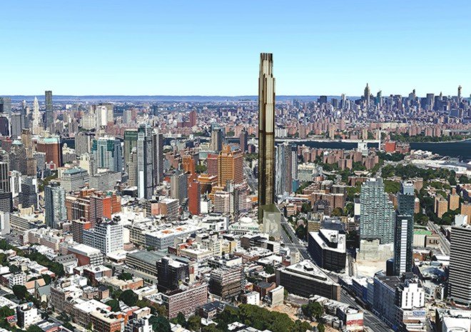 SHoP Architects Flatbush Tower, Brooklyn tower, 340 Flatbush Avenue Extension, 1,000 feet tower, brooklyn architecture, brooklyn highrise, brooklyn flatbush tower, Dime Savings Bank, brooklyn landmarks, urban development, urban design, brooklyn design, landmarked structures brooklyn