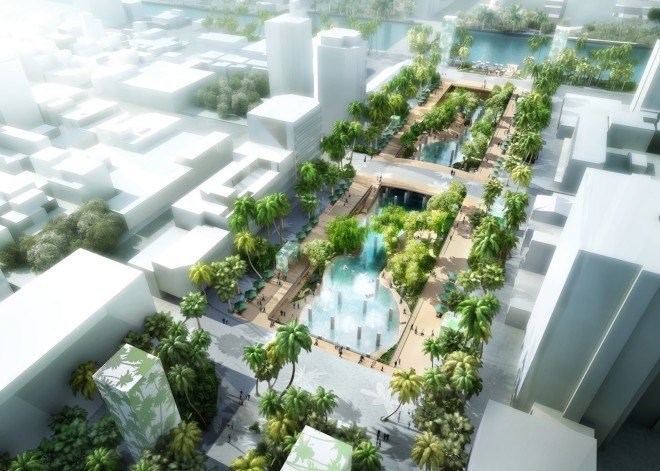 MVRDV, Tainan Axis, Tainan, Taiwan, Tainan Axis by MVRDV, urban regeneration, urban restoration, canal restoration, urban renewal, urban renewal project, green corridor, green promenade, heat island effect