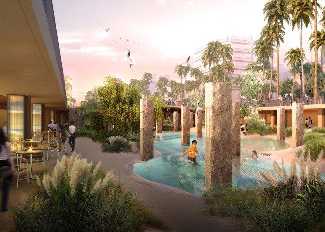 MVRDV, Tainan Axis, Tainan, Taiwan, Tainan Axis by MVRDV, urban regeneration, urban restoration, canal restoration, urban renewal, urban renewal project, green corridor, green promenade, heat island effect