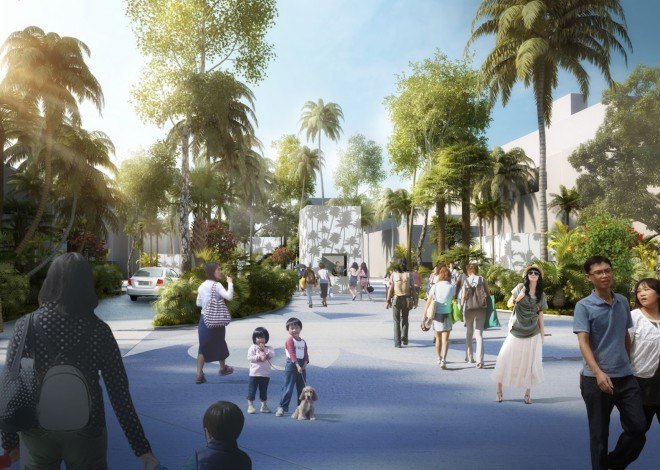 MVRDV, Tainan Axis, Tainan, Taiwan, Tainan Axis by MVRDV, urban regeneration, urban restoration, canal restoration, urban renewal, urban renewal project, green corridor, green promenade, heat island effect