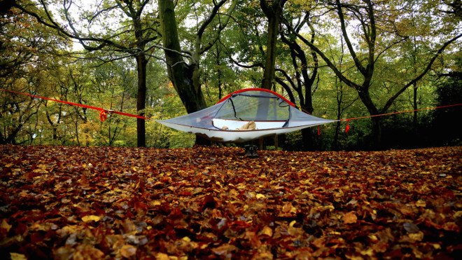 Flite, Flite tent, Tentsile Flite, Tentsile, tree tent, suspended tent, portable treehouse, camping, suspended camping, hammocks