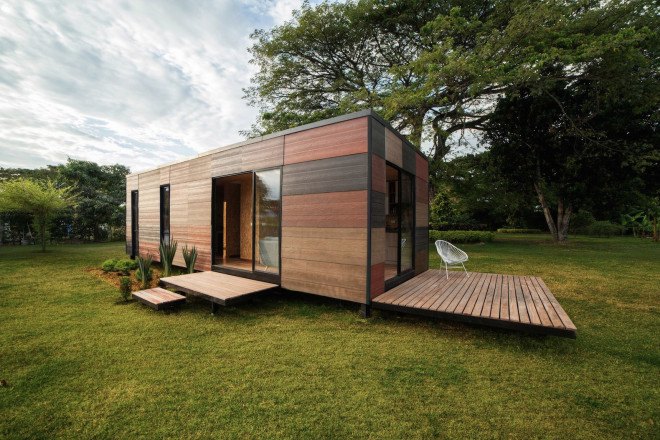 VIMOB, VIMOB by Colectivo Creativo Arquitectos, OSB, oriented strand board, factory built home, prefab architecture, prefab house, prefab housing, modular housing, modular house, modular architecture, Colectivo Creativo Arquitectos