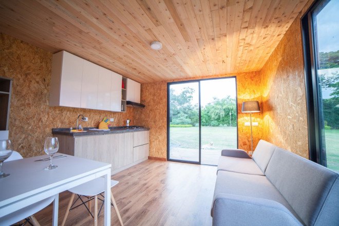 VIMOB, VIMOB by Colectivo Creativo Arquitectos, OSB, oriented strand board, factory built home, prefab architecture, prefab house, prefab housing, modular housing, modular house, modular architecture, Colectivo Creativo Arquitectos