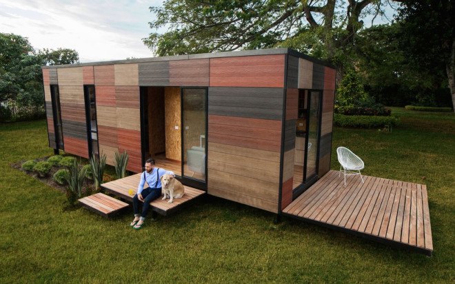 VIMOB, VIMOB by Colectivo Creativo Arquitectos, OSB, oriented strand board, factory built home, prefab architecture, prefab house, prefab housing, modular housing, modular house, modular architecture, Colectivo Creativo Arquitectos