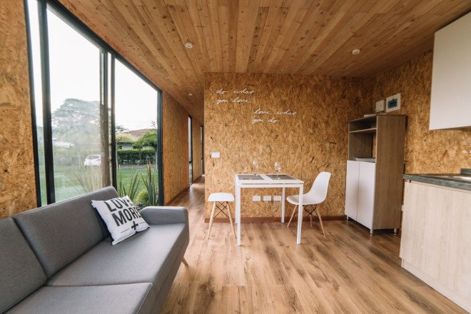 VIMOB, VIMOB by Colectivo Creativo Arquitectos, OSB, oriented strand board, factory built home, prefab architecture, prefab house, prefab housing, modular housing, modular house, modular architecture, Colectivo Creativo Arquitectos