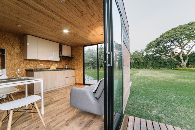 VIMOB, VIMOB by Colectivo Creativo Arquitectos, OSB, oriented strand board, factory built home, prefab architecture, prefab house, prefab housing, modular housing, modular house, modular architecture, Colectivo Creativo Arquitectos