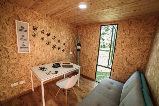 VIMOB, VIMOB by Colectivo Creativo Arquitectos, OSB, oriented strand board, factory built home, prefab architecture, prefab house, prefab housing, modular housing, modular house, modular architecture, Colectivo Creativo Arquitectos