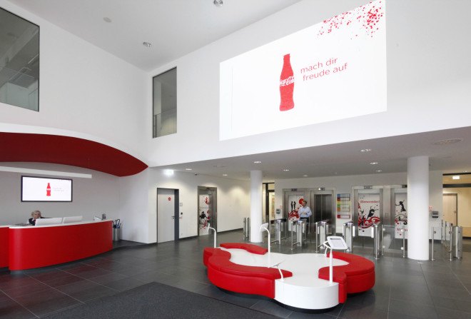 nps tchoban voss, berlin architecture, berlin sustainable architecture, berlin green buildings, red ceramic facade, coca cola headquarters