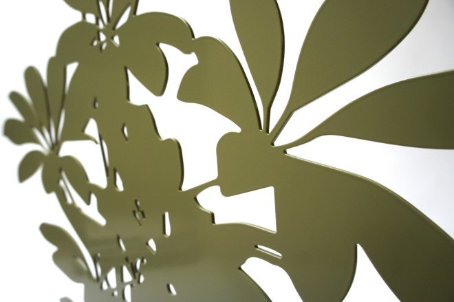 plant alternatives, artificial plants, metal plants, OOOMS, OOOMS Silhouettes, plant silhouettes, plant art, art, reader submission