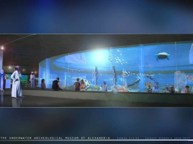 egypt, bay of alexandria, Underwater Archaeological Museum of Alexandria, unesco, UNESCO Convention on the Protection of the Underwater Cultural Heritage, underwater museum, undersea museum