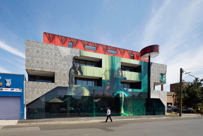 mixed-use building, 2 Girls Building, Kavellaris Urban Design (KUD), Samantha Everton, Melbourne, Australia, art gallery, art exhibition