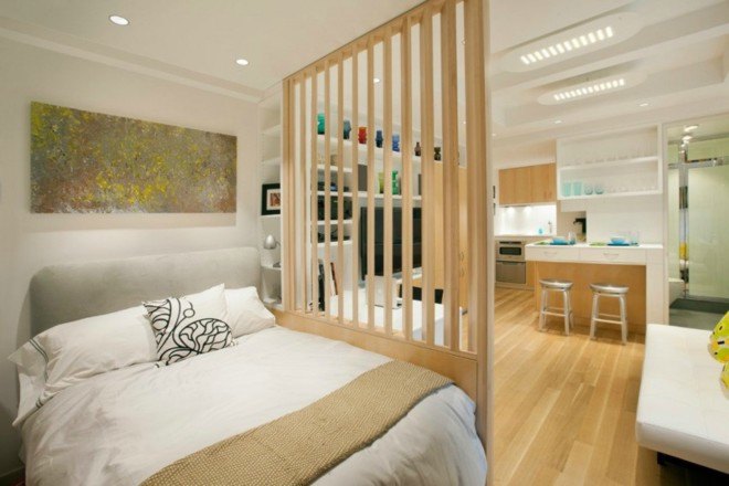 Allen+Killcoyne Architects, NYC micro apartment, tiny homes, compact design, space saving design, tiny home movement nyc, micro apartment nyc, partitioned rooms, space spaving partitions, tiny studio, studio spaces, green design, minimalist design, upper east side studio, tiny studio ues