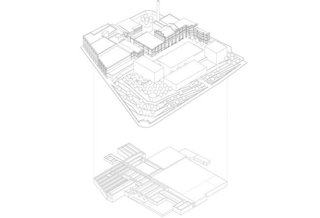 David Chipperfield Architects, Bötzow Brewery, Bötzow, Bötzow Brewery masterplan by David Chipperfield Architects, berlin, urban revitalization, mixed use,