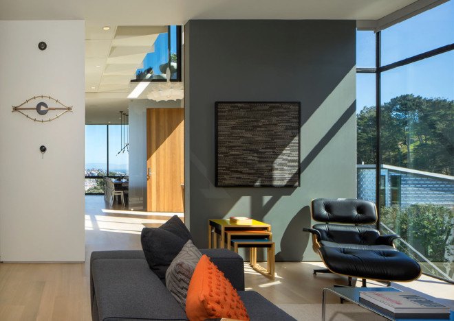 george bradley, george bradley architecture, gb arch, buena vista residence, san francisco, california, reclaimed wood, reclaimed redwood siding, moffett field, hanger one, google