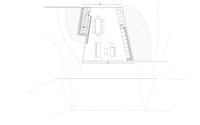 green roof, Casa Jura, Casa Jura by JDS Architects, JDS Architects, green roofed home, green roofed retreat, holiday home, holiday retreat, open plan layout, open plan, full height glazing, house built into a slope, walk on green roof, Jura mountains