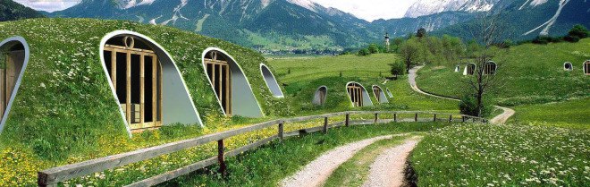Green magic home, hobbit home, green roofed hobbit home, hobbit home built in 3 days, green roof hobbit homes for everyone, green roof magic hobbit home, magic homes, hobbit home, hobbit house