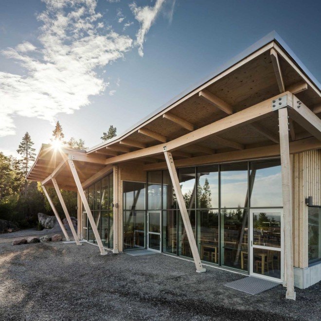 Sweco Architects, Swedish Green Design, Natural Materials, Wood Construction, Cold War Design, UNESCO World Heritage