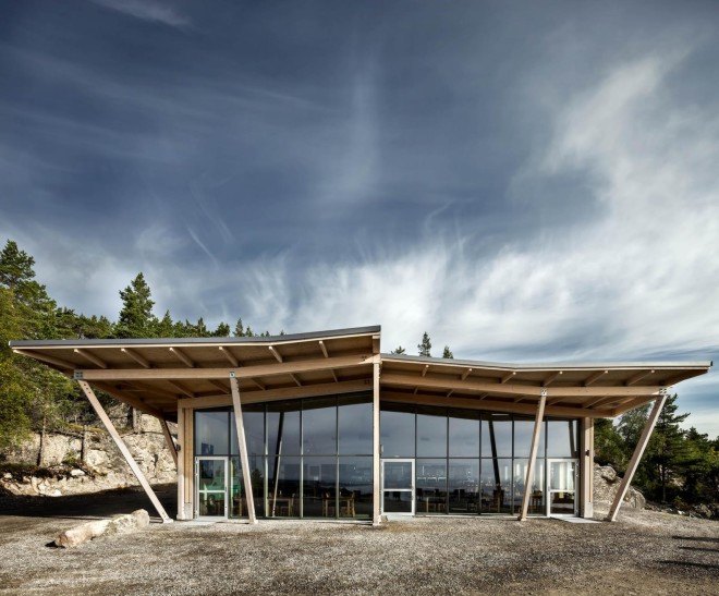 Sweco Architects, Swedish Green Design, Natural Materials, Wood Construction, Cold War Design, UNESCO World Heritage