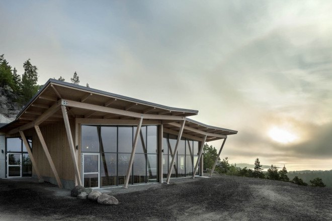 Sweco Architects, Swedish Green Design, Natural Materials, Wood Construction, Cold War Design, UNESCO World Heritage