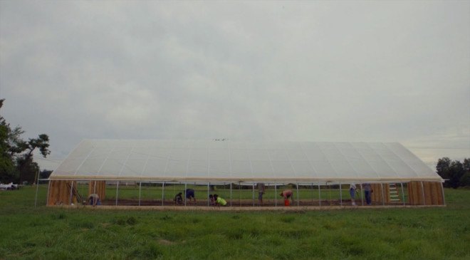 Claverack, heroic food, heroic food farm , veteran employment opportunities, ennead, ennead architects, raft landscape architecture, hudson new york, new york farms, social justice, inhabitat video