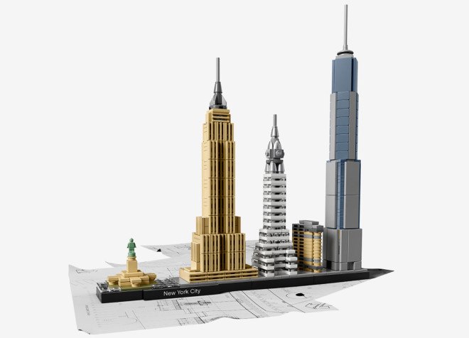green design, eco design, sustainable design, LEGO, LEGO Skyline Collection, New York Skyline, Lego Architecture