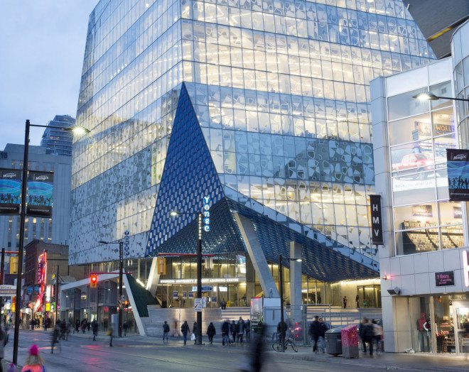 Snøhetta, Zeidler Partnership Architects, Ryerson Student Learning Center, Toronto, Canada, green architecture, metal facade, flexible spaces, nature inspired design, natural light, learning