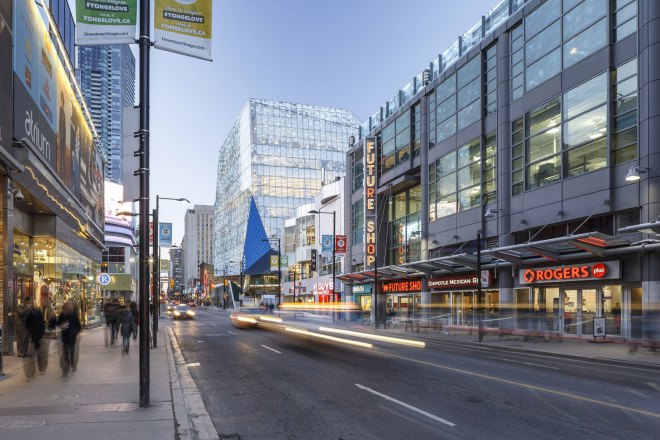 Snøhetta, Zeidler Partnership Architects, Ryerson Student Learning Center, Toronto, Canada, green architecture, metal facade, flexible spaces, nature inspired design, natural light, learning