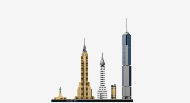 green design, eco design, sustainable design, LEGO, LEGO Skyline Collection, New York Skyline, Lego Architecture