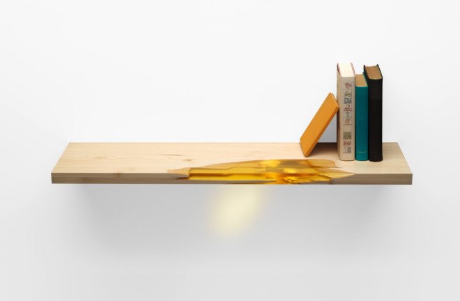 manufract, marcel dunger, florian meier, self healing furniture, bio resin, resin furniture, salvaged wood, salvaged furniture, recycled materials, found materials, wooden furniture